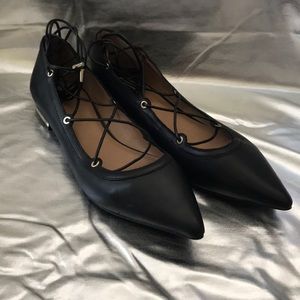 Aldo lace up flats